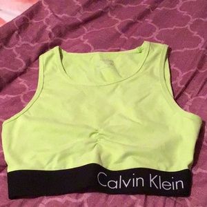 Calvin Klein Performance workout top